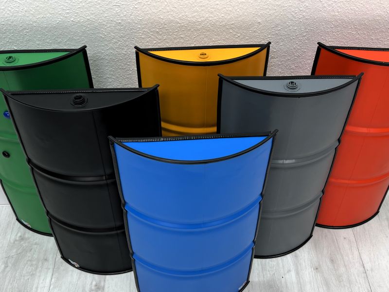 Oil drum magnetic board Cut in six colors